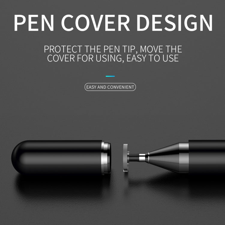 JOYROOM JR-BP560 Excellent Series Portable Universal Passive Disc Head Capacitive Pen with Replaceable Refill(White)
