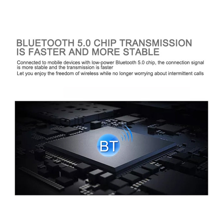 X26 TWS Bluetooth 5.0 Wireless Touch Bluetooth Earphone with Magnetic Attraction Charging Box, Support Voice Assistant & Call(Blue)