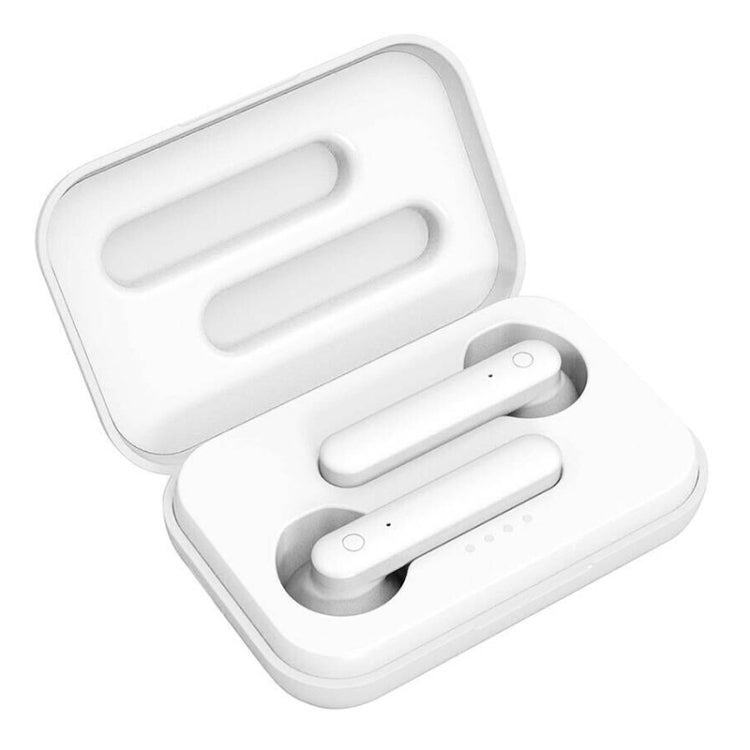 X26 TWS Bluetooth 5.0 Wireless Touch Bluetooth Earphone with Magnetic Attraction Charging Box, Support Voice Assistant & Call(White)