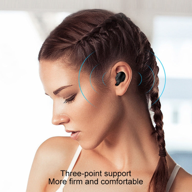 XG13 Bluetooth 5.0 TWS Mini Stereo Wireless Bluetooth Earphone (Black) - TWS Earphone by PMC TechLife | Online Shopping South Africa | PMC TechLife