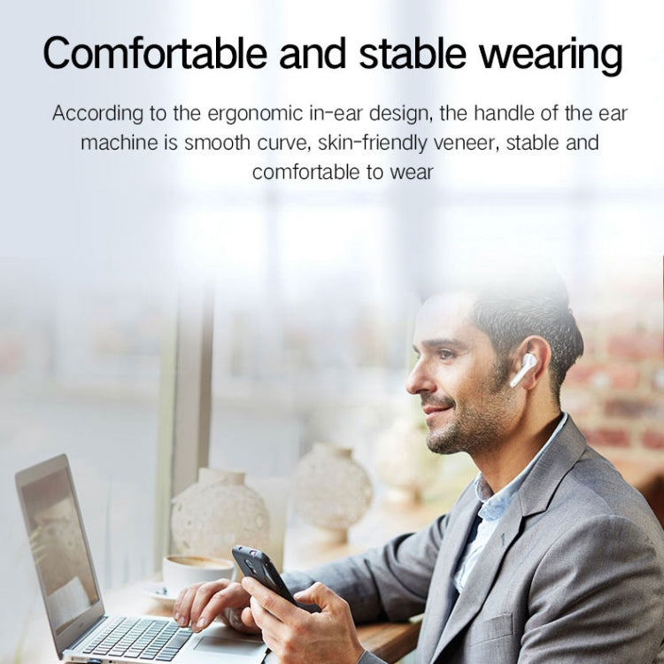 G9 Bluetooth 5.0 HIFI 3D Stereo Wireless Earphone (White) - Bluetooth Earphone by PMC TechLife | Online Shopping South Africa | PMC TechLife