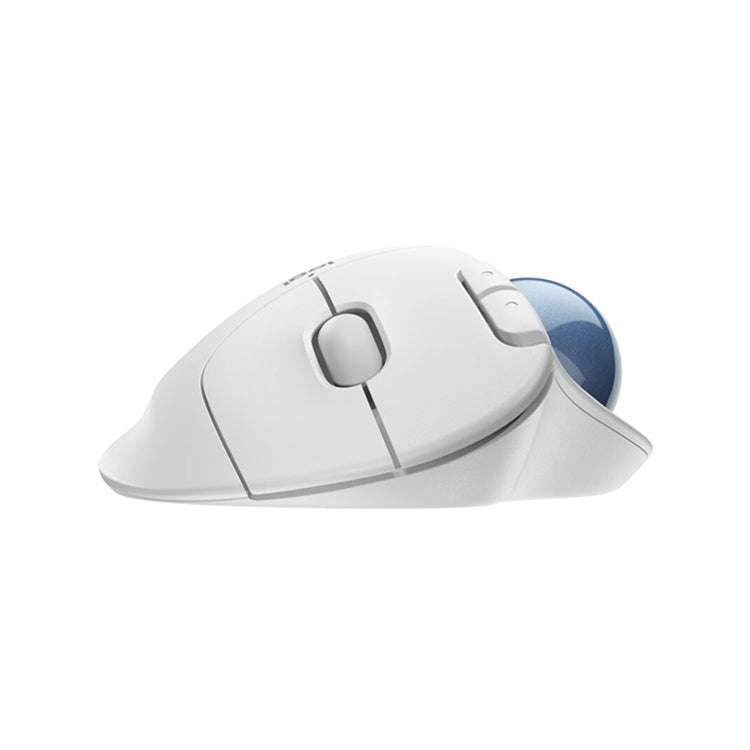 Logitech ERGO M575 Creative Wireless Trackball Mouse (White) - free shipping - PMC Jewellery - Order now!