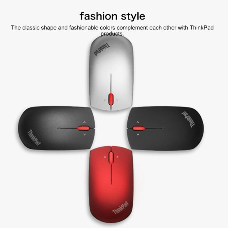 Lenovo ThinkPad Office Blue-ray Wireless Frosted Mouse (Black)