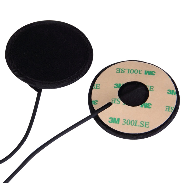 2 Pin PTT Adjustable Volume Motorcycle Helmet Headset Microphone for BAOFENG Radio Walkie Talkie - Microphones & Headsets by PMC Jewellery | Online Shopping South Africa | PMC Jewellery | Buy Now Pay Later Mobicred