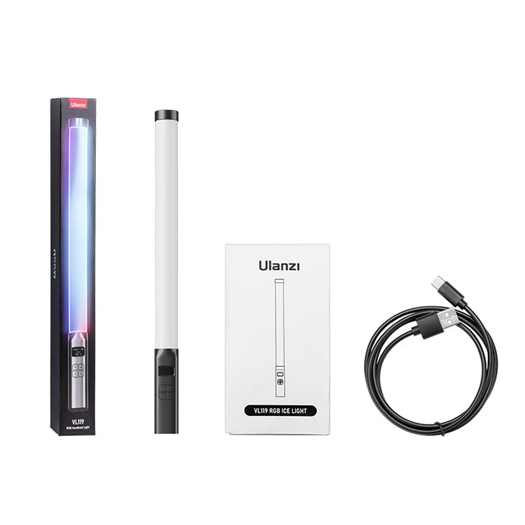 Ulanzi VL119 RGB Type-C Handheld LED Video Stick Light Wand Light - free shipping - PMC Jewellery - Order now!