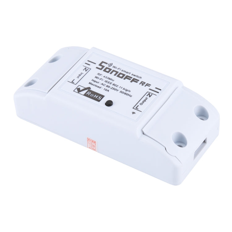 Sonoff 433MHz DIY WiFi Smart Wireless Remote Control Timer Module Power Switch for Smart Home, Support iOS and Android