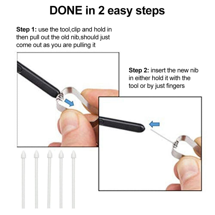 6 in 1 Universal Stylus Pen Replacement Pencil Tips For Samsung Galaxy Tab S8 / S7 / S6 / Galaxy Note20 / Note10 / S23 Ultra / S22 Ultra(Grey) - free shipping - PMC Jewellery - Order now!