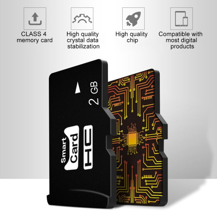 eekoo 2GB CLASS 4 TF(Micro SD) Memory Card - Micro SD Card by eekoo | Online Shopping South Africa | PMC Jewellery | Buy Now Pay Later Mobicred