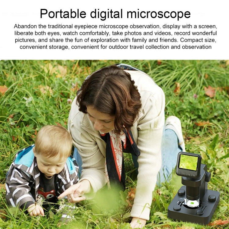 APEXEL MS003 Outdoor Portable HD Digital Microscope with Base - free shipping - PMC Jewellery - Order now!