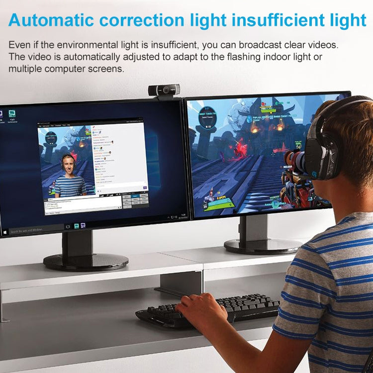 Logitech C922 Pro HD Pro Autofocus Built-in Stream Webcam 1080P Web Camera - free shipping - PMC Jewellery - Order now!