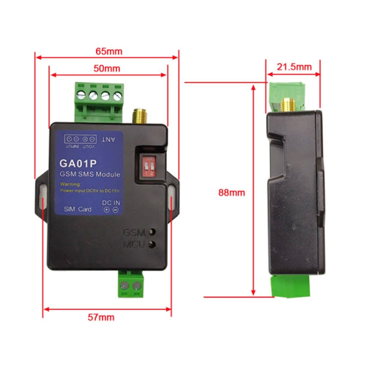 GA01P Mini Smart Power-off GSM SMS Phone Alarm Module - Module by PMC Jewellery | Online Shopping South Africa | PMC Jewellery | Buy Now Pay Later Mobicred