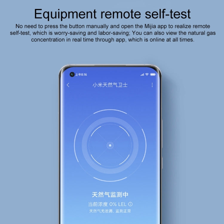 Original Xiaomi Smart Home Gas Alarm Sensor Detector, US Plug(White) - free shipping - PMC Jewellery - Order now!
