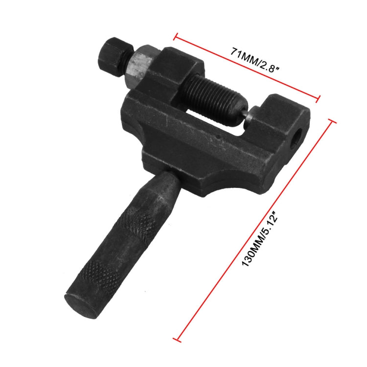 MB-CK014-BK Motorcycle / ATV Universal Chain Breaker Disassembler Repair Tool, Scope of Application: 420-530(Black)