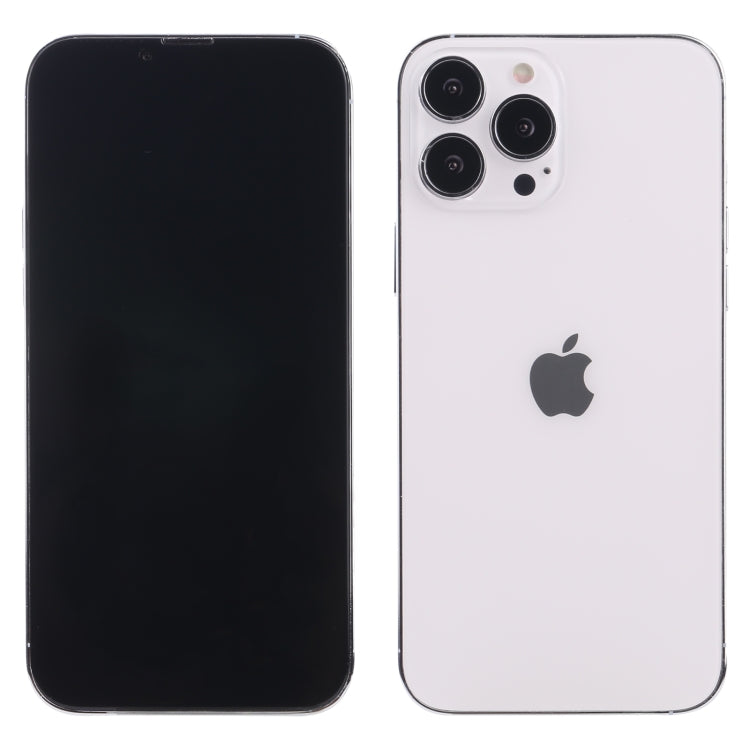 For iPhone 13 Pro Max Black Screen Non-Working Fake Dummy Display Model(Silver)