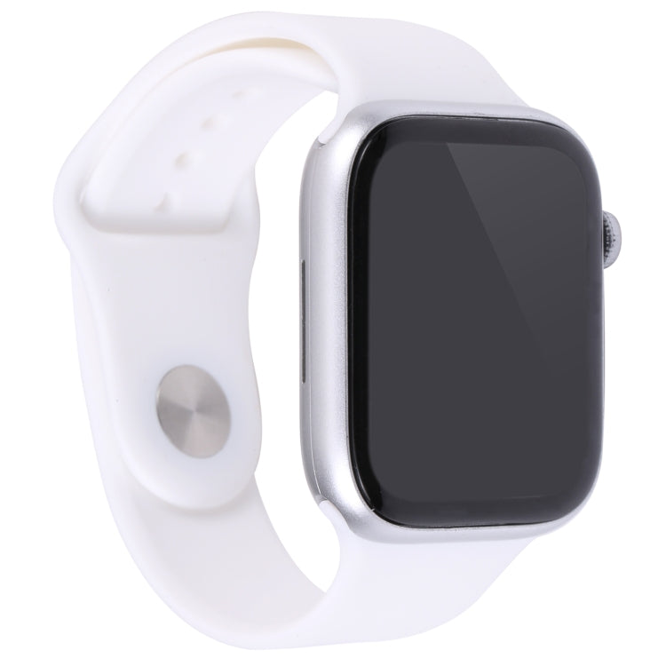 For Apple Watch Series 8 45mm Black Screen Non-Working Fake Dummy Display Model(White) - free shipping - PMC Jewellery - Order now!