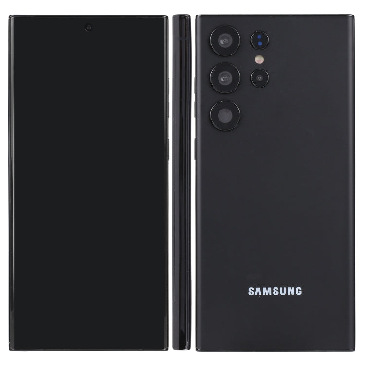 For Samsung Galaxy S23 Ultra 5G Black Screen Non-Working Fake Dummy Display Model(Black)