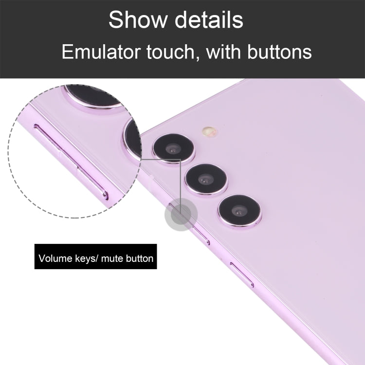 For Samsung Galaxy S23+ 5G Color Screen Non-Working Fake Dummy Display Model(Lavender Purple)