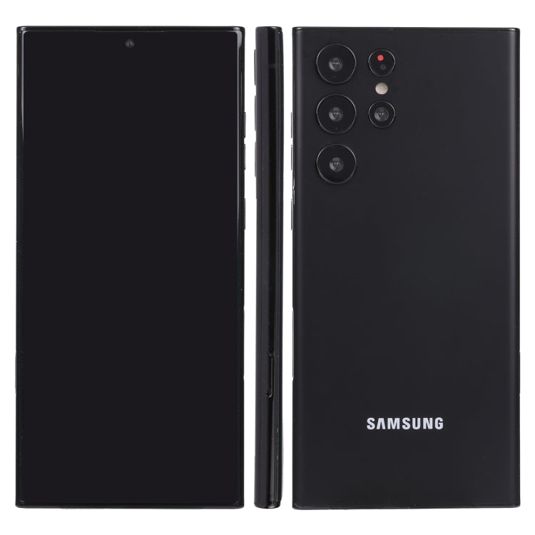 For Samsung Galaxy S22 Ultra 5G Black Screen Non-Working Fake Dummy Display Model(Black)