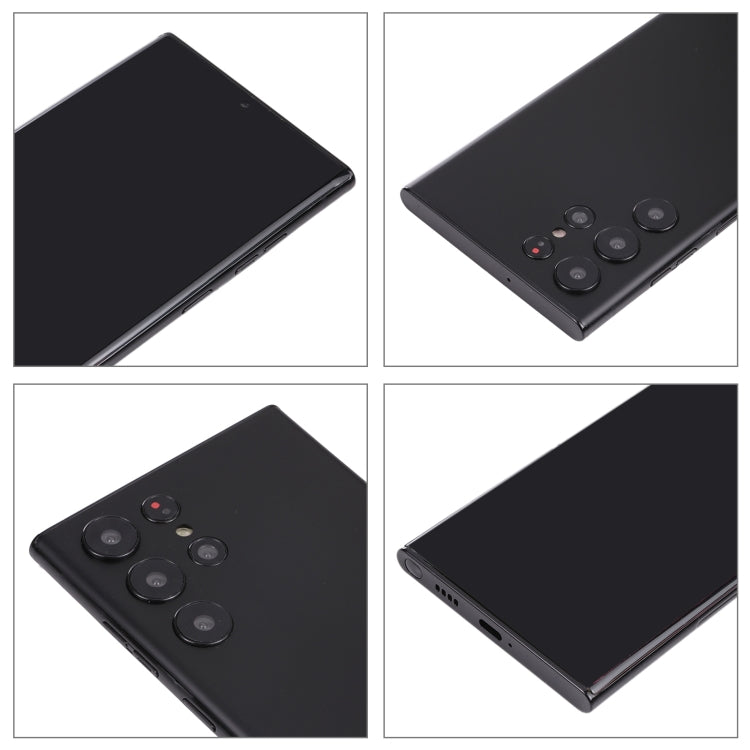 For Samsung Galaxy S22 Ultra 5G Black Screen Non-Working Fake Dummy Display Model(Black)