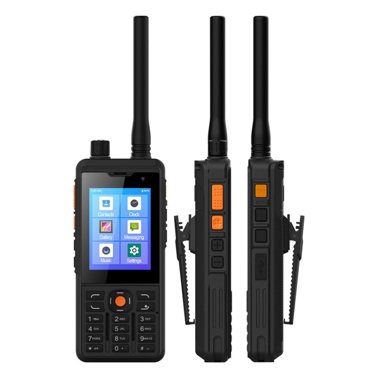 UNIWA P5 DMR POC Walkie Talkie Rugged Phone, 1GB+8GB, IP65 Water-resistant Dustproof Shockproof, 5300mAh Battery, 2.8 inch Android 9.0 MTK6739 Quad Core up to 1.3GHz, Network: 4G, PTT