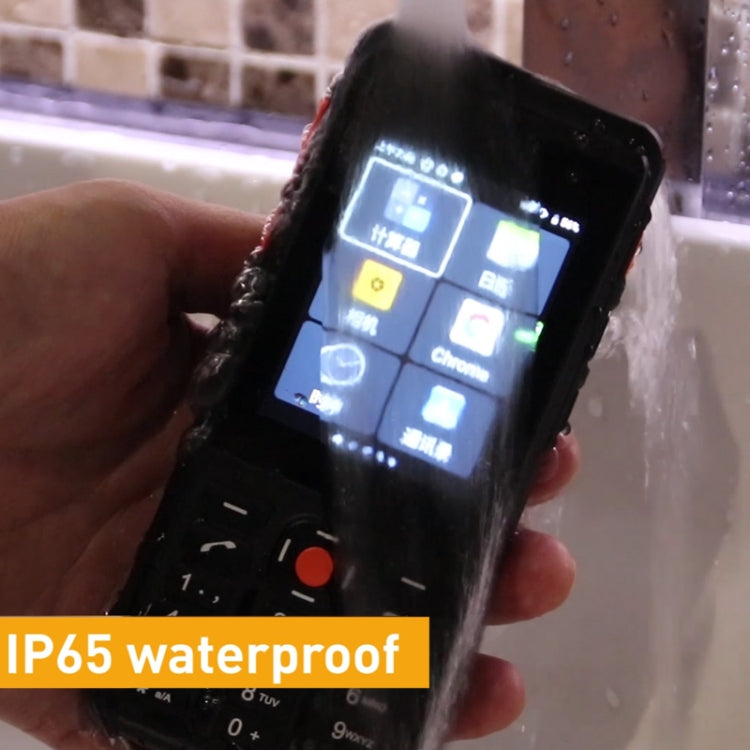 UNIWA P5 DMR POC Walkie Talkie Rugged Phone, 1GB+8GB, IP65 Water-resistant Dustproof Shockproof, 5300mAh Battery, 2.8 inch Android 9.0 MTK6739 Quad Core up to 1.3GHz, Network: 4G, PTT
