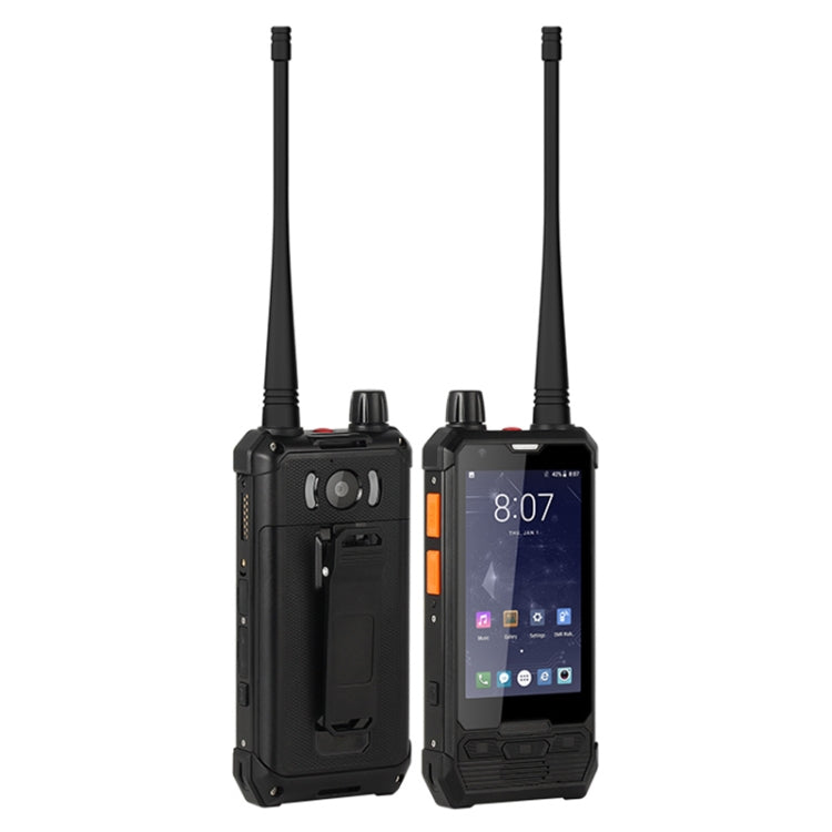 UNIWA P2 Walkie Talkie Rugged Phone, 3GB+32GB, IP67 Water-resistant Dustproof Shockproof, 4.0 inch Android 8.1 Qualcomm Snapdragon SDM450 Octa Core up to 1.8GHz, Network: 4G, NFC, POC, SOS, OTG