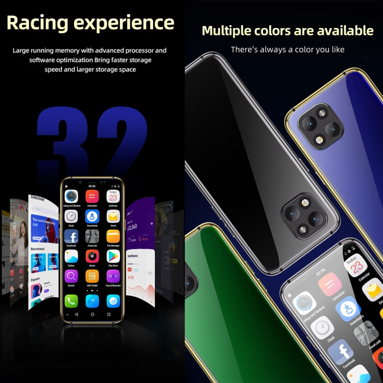 SOYES X60, 3GB+64GB, Infrared Face Recognition, 3.46 inch Android 6.0 MTK6737 Quad Core up to 1.1GHz, BT, WiFi, FM, Network: 4G, GPS, Dual SIM (Blue) - SOYES by SOYES | Online Shopping South Africa | PMC TechLife