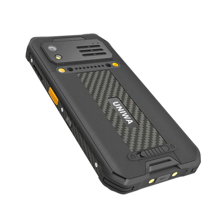UNIWA M512 2D Scan Version Rugged Phone, 4GB+64GB, IP65 Water-resistant Dustproof Shockproof, 4100mAh Battery, 5.7 inch Android 12 MTK6762 Octa Core up to 2.0GHz, Network: 4G, NFC (Black)