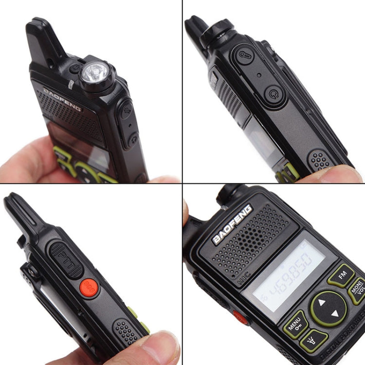 BaoFeng BF-T1 Single Band Radio Handheld Walkie Talkie, EU Plug - free shipping - PMC Jewellery - Order now!