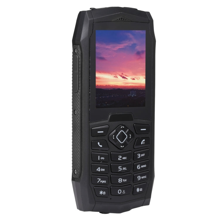 Rugtel R1C Rugged Phone, IP68 Waterproof Dustproof Shockproof, 2.4 inch, MTK6261D, 2000mAh Battery, SOS, FM, Dual SIM(Black) - free shipping - PMC Jewellery - Order now!