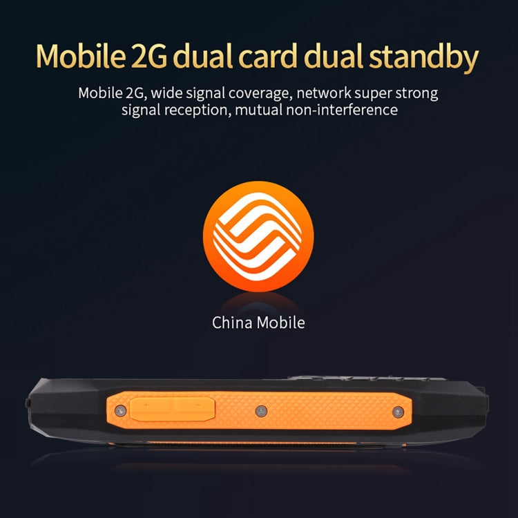 Rugtel R1C Rugged Phone, IP68 Waterproof Dustproof Shockproof, 2.4 inch, MTK6261D, 2000mAh Battery, SOS, FM, Dual SIM(Orange) - free shipping - PMC Jewellery - Order now!