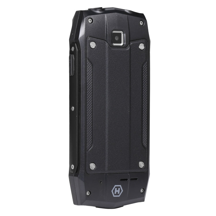 Rugtel R1D Rugged Phone, IP68 Waterproof Dustproof Shockproof, 2.4 inch, MTK6261D, 2000mAh Battery, Loud Box Speaker, FM, Network: 2G, Dual SIM (Black) - free shipping - PMC Jewellery - Order now!
