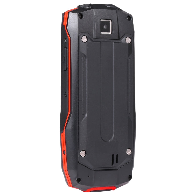 Rugtel R2C Rugged Phone, IP68 Waterproof Dustproof Shockproof, 2.4 inch, MTK6261D, 2500mAh Battery, SOS, FM, Dual SIM(Red) - free shipping - PMC Jewellery - Order now!