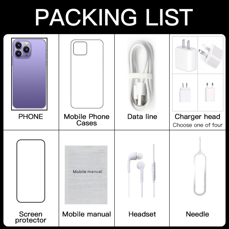 i14 Pro Max / H208A, 3GB+32GB, 6.5 inch Dynamic Island Screen, Face Identification, Android 8.1 MTK6753 Octa Core, Network: 4G (Green) - free shipping - PMC TechLife - Order now!