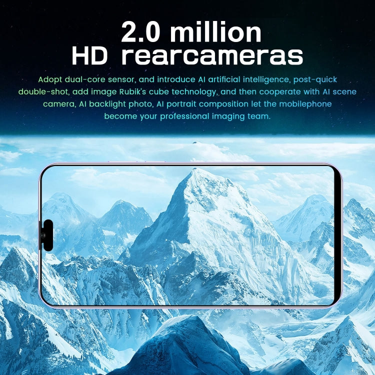 i14 Pro Max N85, 1GB+8GB, 6.1 inch Screen, Face Identification, Android 8.1 MTK6580A Quad Core, Network: 3G, Dual SIM (Gold) - free shipping - PMC Jewellery - Order now!