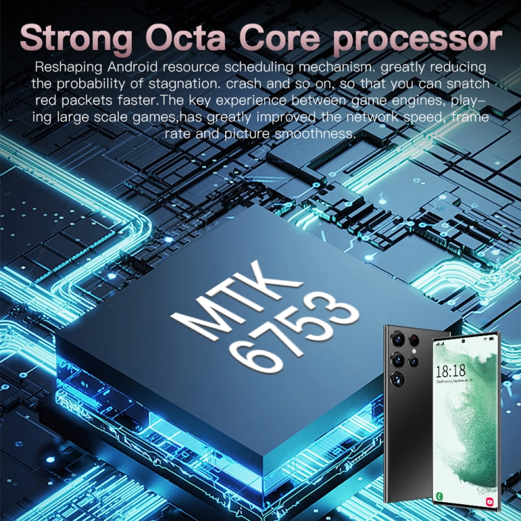 S23Ultra 5G D12332, 3GB+64GB, Face Identification, 6.7 inch Screen Android 8.1 MTK6753 Octa Core, Network: 4G(Green) - by PMC Jewellery | Online Shopping South Africa | PMC Jewellery | Buy Now Pay Later Mobicred