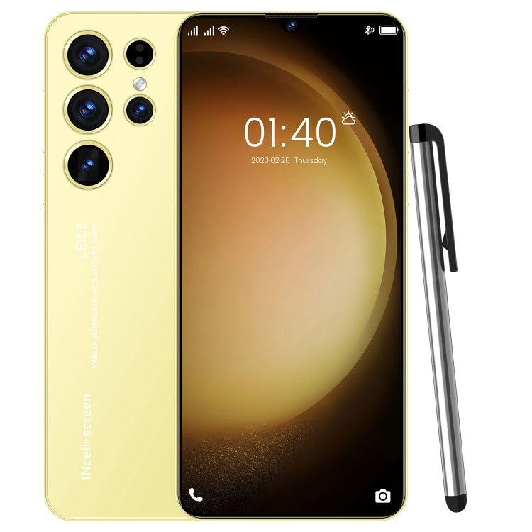 S23 Ultra N88, 1GB+8GB, 6.1 inch Screen, Face Identification, Android 9.0 MTK6580A Quad Core, Network: 3G, GPS(Yellow) - free shipping - PMC Jewellery - Order now!