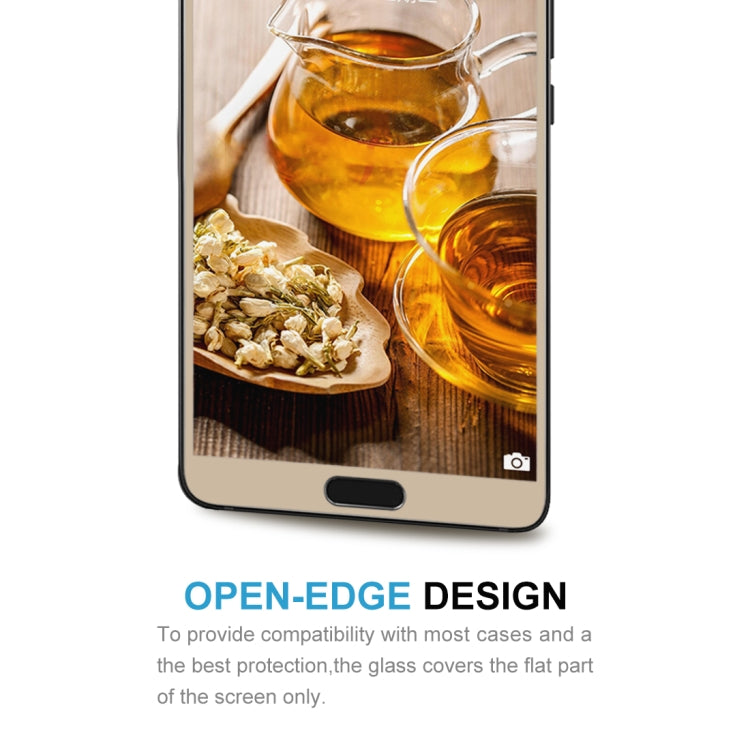 For Huawei Mate 10 9H Surface Hardness 2.5D Curved Edge HD Explosion-proof Tempered Glass Screen Protector(Gold)