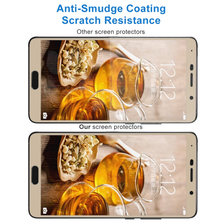 For Huawei Mate 10 9H Surface Hardness 2.5D Curved Edge HD Explosion-proof Tempered Glass Screen Protector(Gold)