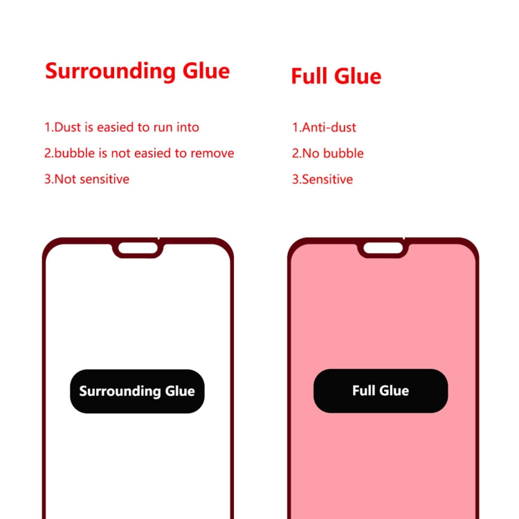 ENKAY Hat-prince Full Glue 0.26mm 9H 2.5D Tempered Glass Film for Huawei Honor 8X (Black)