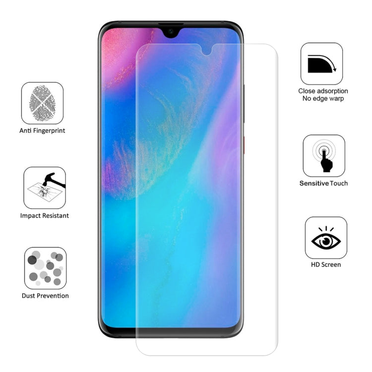 ENKAY Hat-Prince 0.1mm 3D Full Screen Protector Explosion-proof Hydrogel Film for Huawei P30 Lite