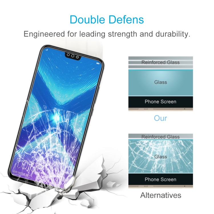 0.26mm 9H 2.5D Explosion-proof Tempered Glass Film for Huawei Honor 8X - Honor Tempered Glass by DIYLooks | Online Shopping South Africa | PMC Jewellery | Buy Now Pay Later Mobicred