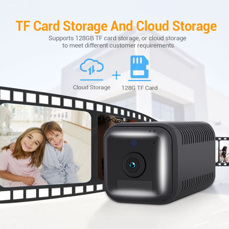 ESCAM G18 1080P Full HD Rechargeable Battery WiFi IP Camera, Support Night Vision / PIR Motion Detection / TF Card / Two Way Audio (Black) - free shipping - PMC Jewellery - Order now!