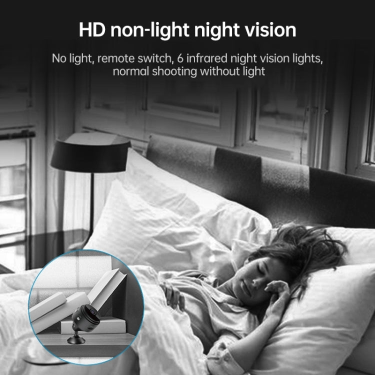 A9 1080P Wifi Wireless Network Camera Wide-angle Recorder(Black) - free shipping - PMC Jewellery - Order now!