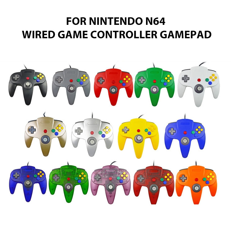 For Nintendo N64 Wired Game Controller Gamepad(Black) - free shipping - PMC TechLife - Order now!