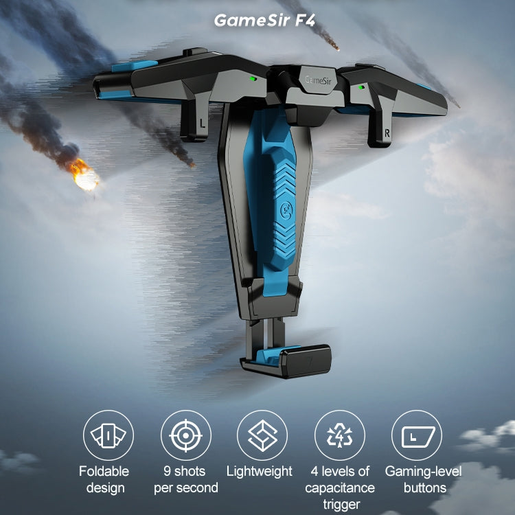 GameSir F4 Foldable Eagle Wing Shaped Physical Direct Connect Capacitor Gamepad Compatible with IOS & Android System Devices - free shipping - PMC Jewellery - Order now!