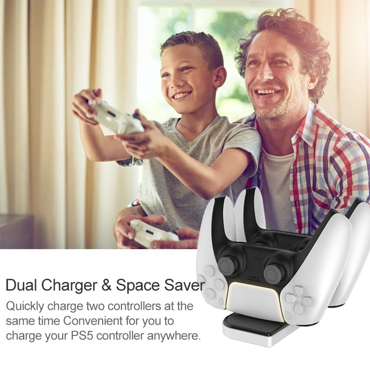 iPlay HBP-275 Dual Charging Stand Handle Charger Charging Dock Base Station for PS5 - Charger & Power by iplay | Online Shopping South Africa | PMC Jewellery | Buy Now Pay Later Mobicred