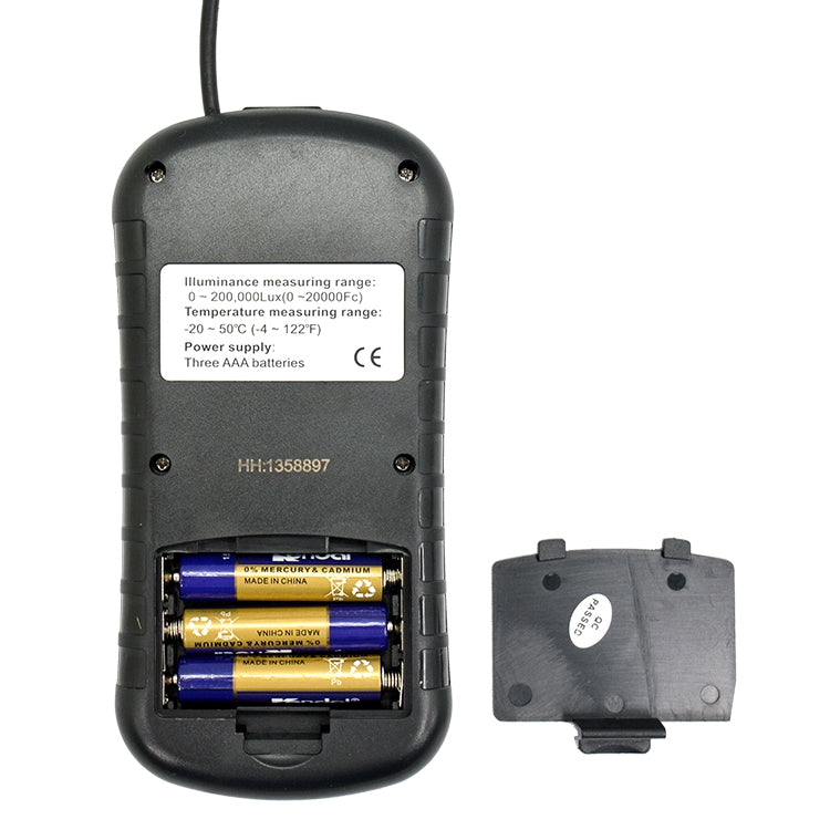 BENETECH GM1030 Portable Split Digital Illuminometer LUX Meter - Light & Sound Meter by BENETECH | Online Shopping South Africa | PMC Jewellery | Buy Now Pay Later Mobicred