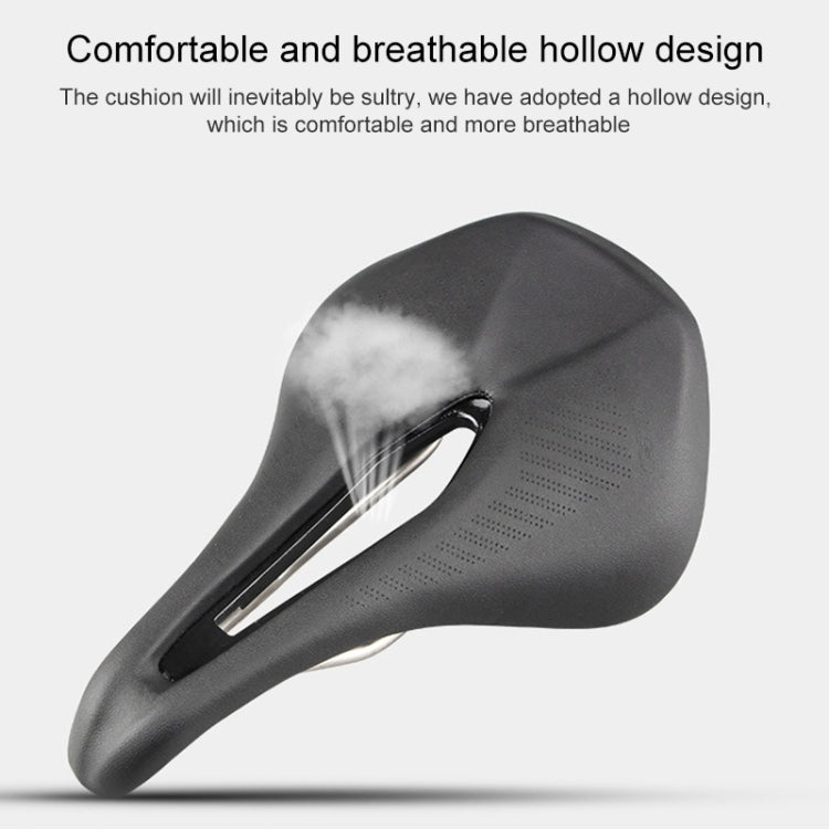 GUB 1180 PU Soft Breathable Hollow Bicycle Saddle - Bicycle Saddle by GUB | Online Shopping South Africa | PMC Jewellery | Buy Now Pay Later Mobicred