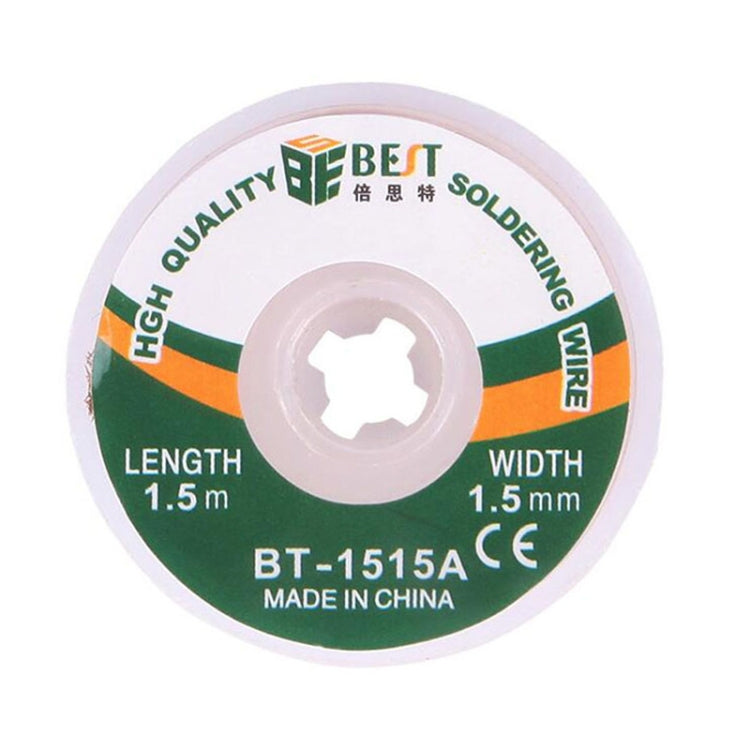 BST-1515A Desoldering Wire Solder Remover Wire - Welding Wire by BEST | Online Shopping South Africa | PMC Jewellery | Buy Now Pay Later Mobicred